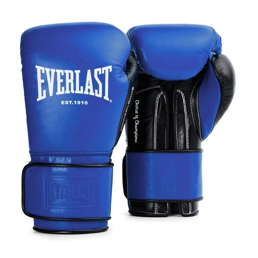 Everlast Powerlock Pro OG Boxing Gloves Blue/Black – MMA Fight Store