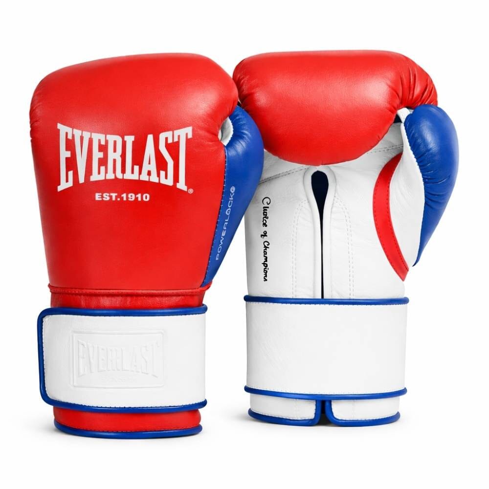 Everlast Powerlock Pro OG Boxing Gloves Red/White/Blue – MMA Fight