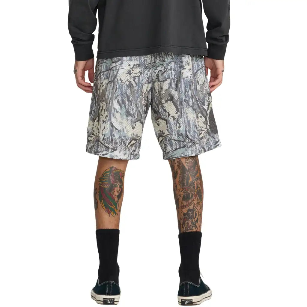RVCA Tapout Mesh Short 21 Camo — RVCA