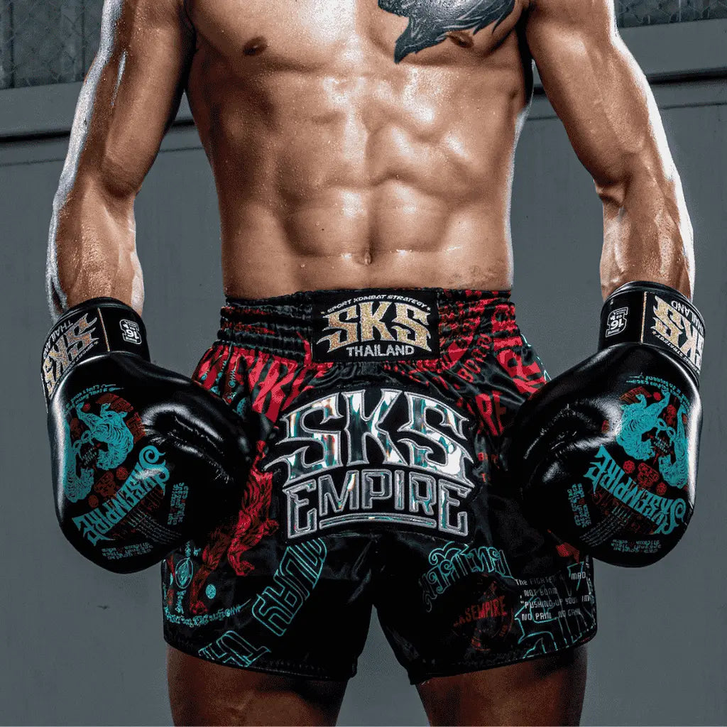 SKS Stickerbomb Muay Thai Gloves