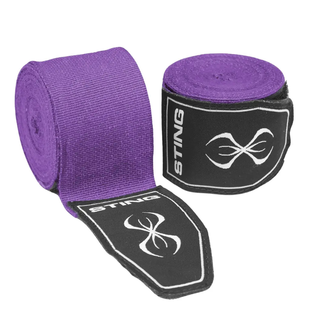 Sting Elasticised Hand Wraps 2.0 Purple