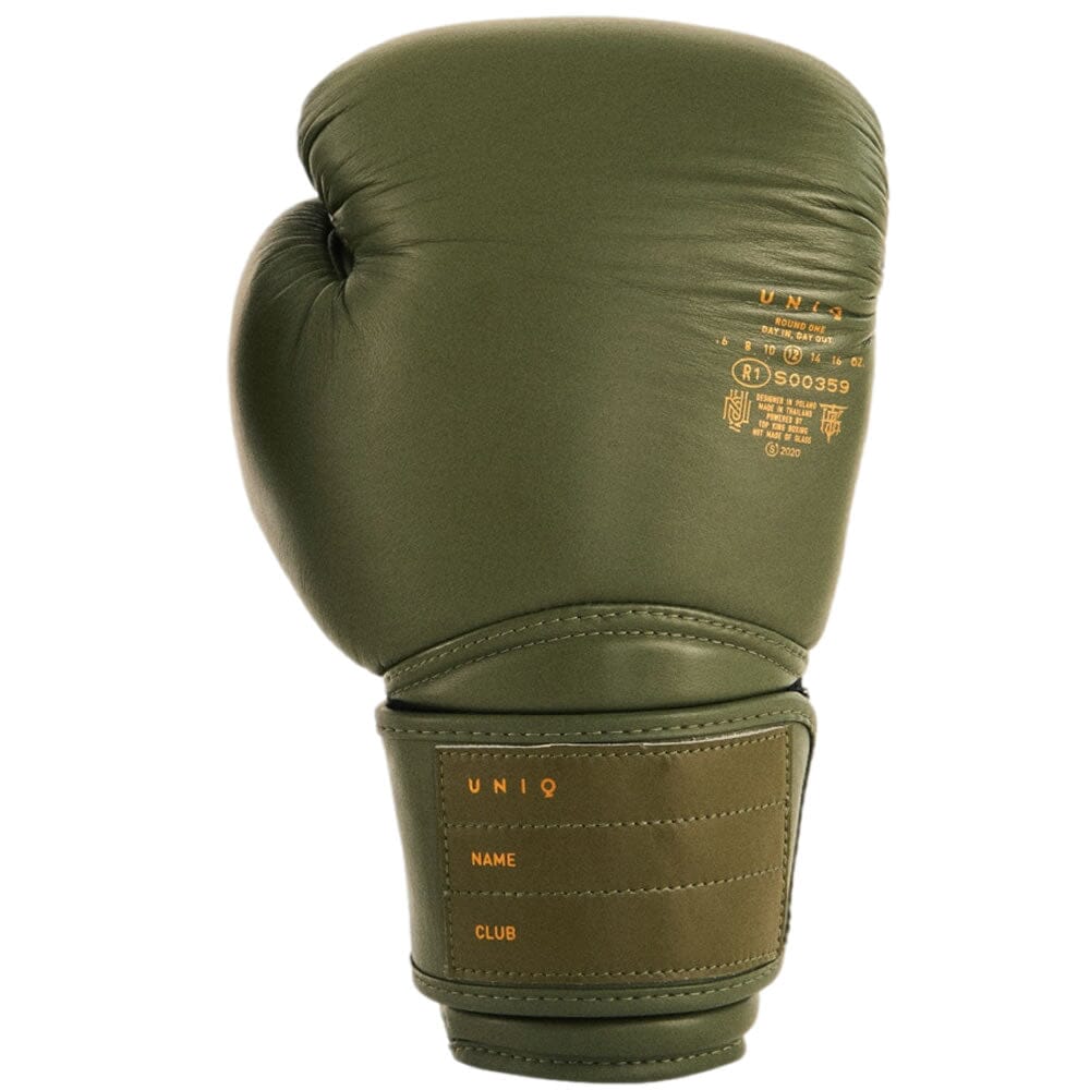 UNIQ Classic Velcro Boxing Gloves Khaki – MMA Fight Store