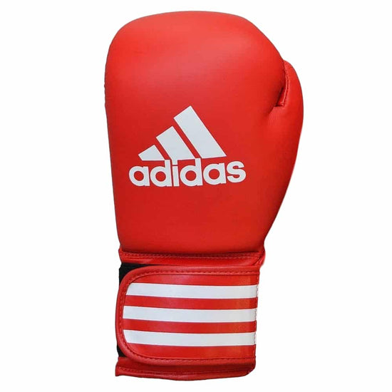 adidas AIBA Approved Boxing Gloves Red Top