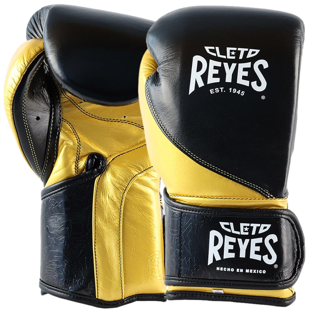 Cleto Reyes High Precision Boxing Gloves Black/Gold – MMA Fight Store