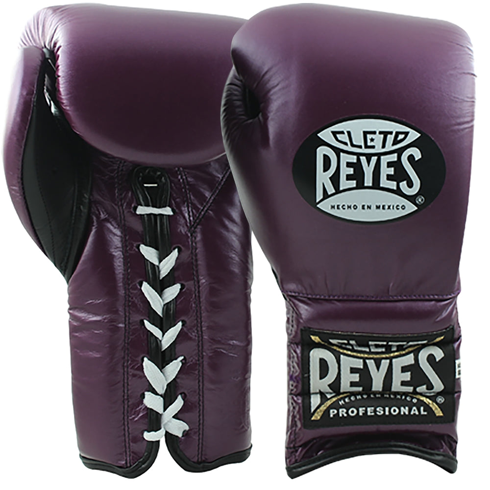 Cleto Reyes Training Boxing Gloves with Laces 12oz 14oz 16oz Purple