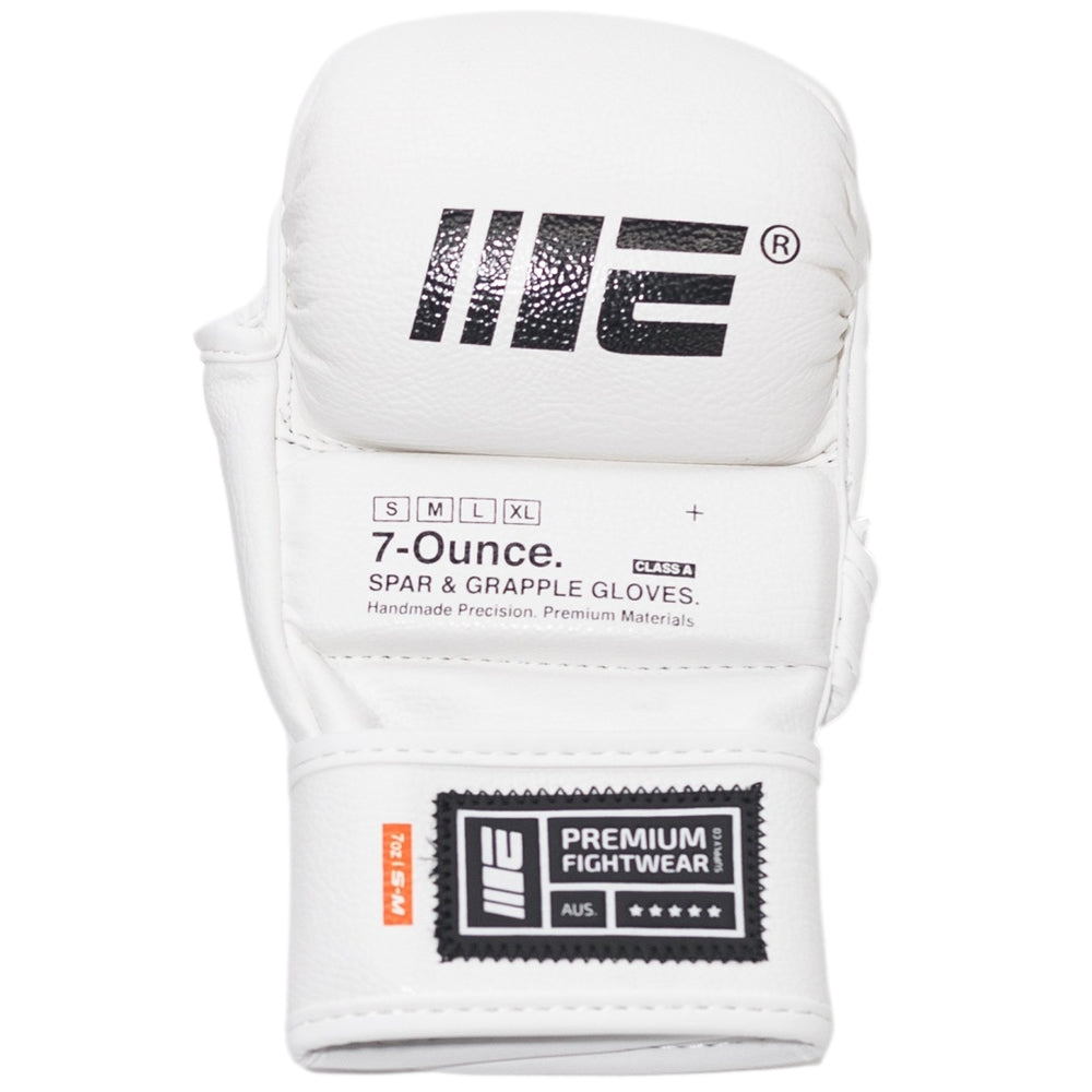 Engage W.I.P Series MMA Grappling Gloves White Top