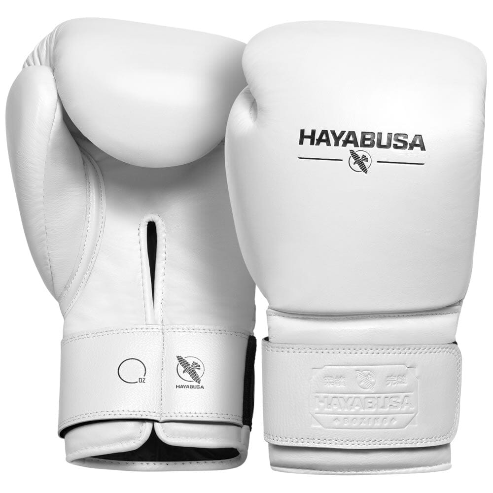 Hayabusa Pro Boxing Gloves White – MMA Fight Store