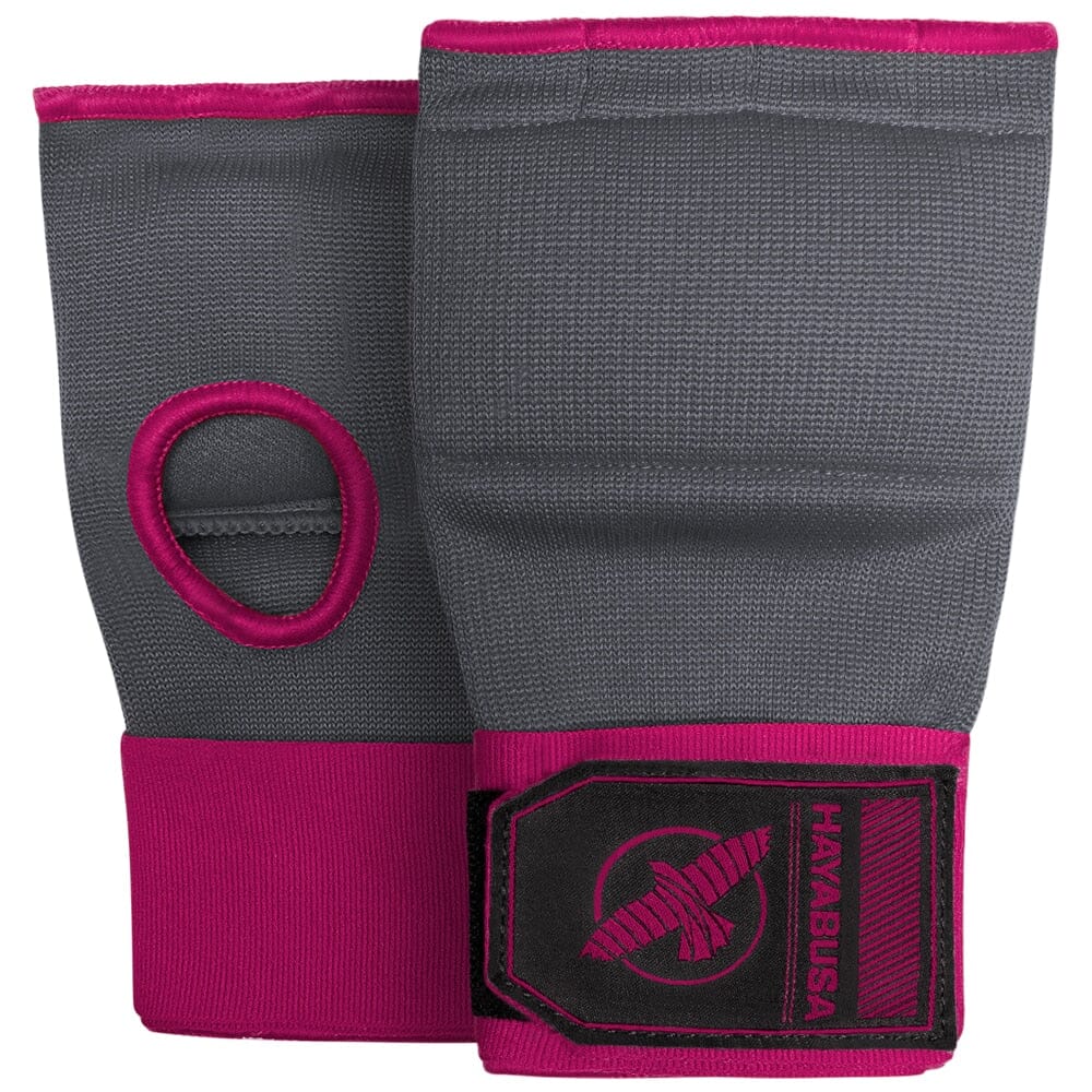 Hayabusa Quick Gel Hand Wraps Quick Wraps Hayabusa Grey/Pink Small