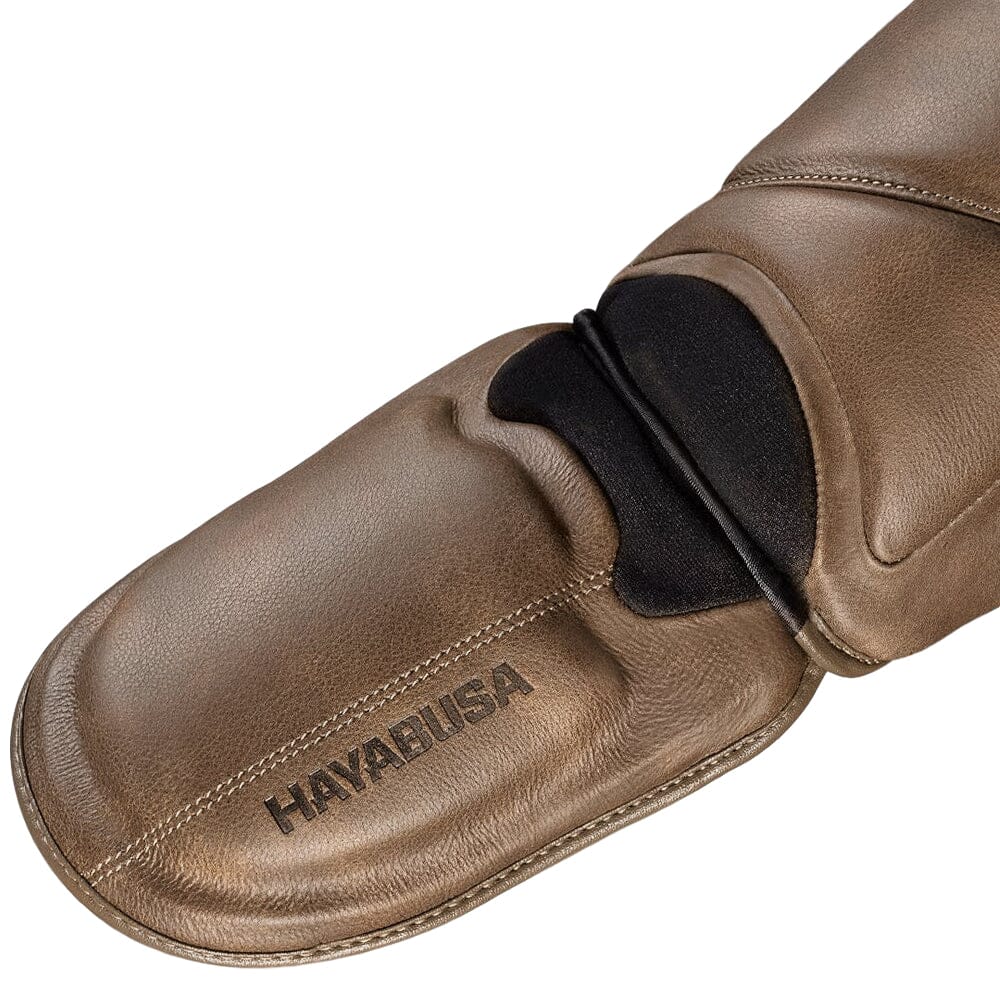Hayabusa T3 LX Shin Guards Vintage Brown – MMA Fight Store