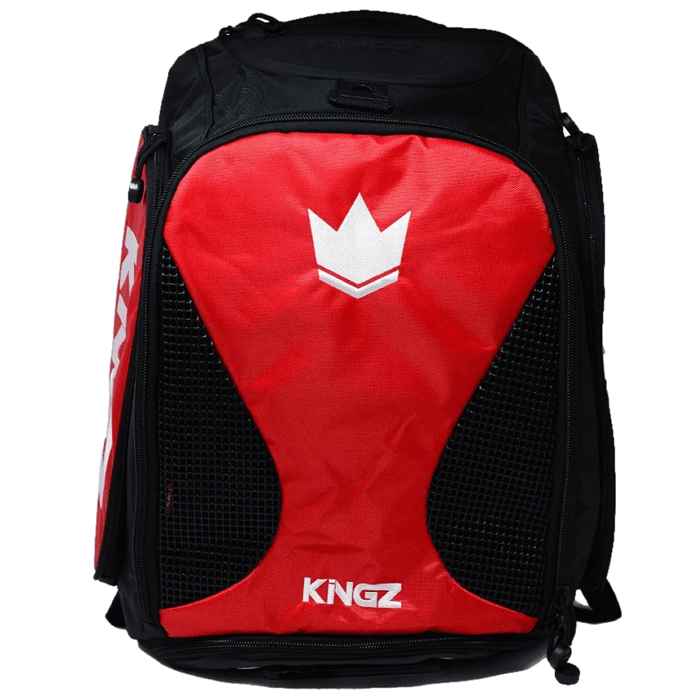 Kingz Convertible Backpack 2.0 Red Front