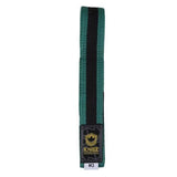 Kingz Kids Belts With Black Stripe Green