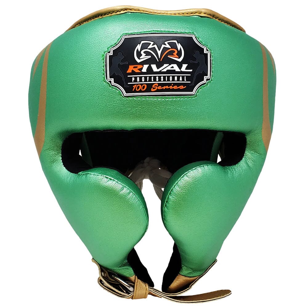 Rival RHG100 Professional Headgear Green/Gold – MMA Fight Store