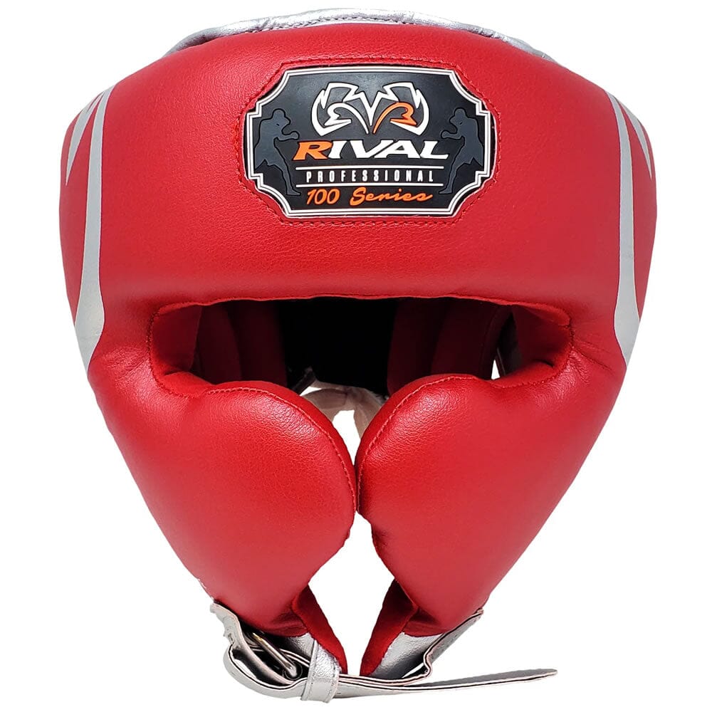 Rival RHG100 Professional Headgear Red/Silver – MMA Fight Store
