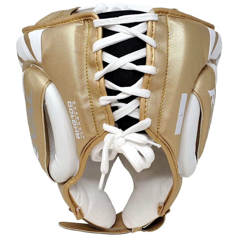 Rival RHG100 Professional Headgear White/Gold – MMA Fight Store