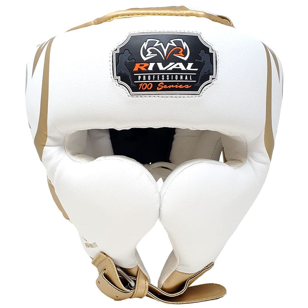 Rival RHG100 Professional Headgear White/Gold – MMA Fight Store