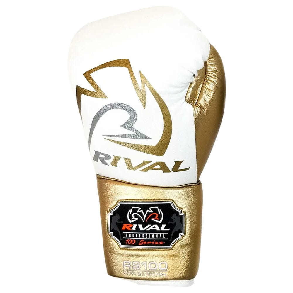 Rival RS100 Professional Sparring Gloves White/Gold – MMA Fight Store