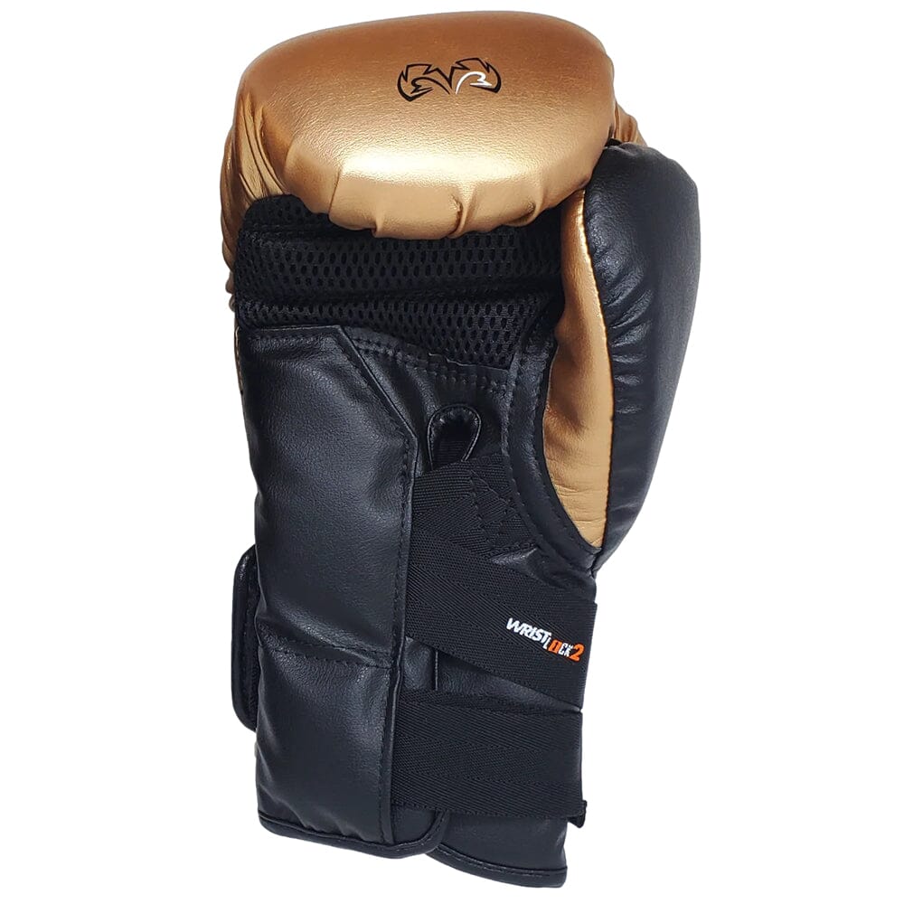 RIVAL RS11V Evolution Boxhandschuhe Gold - Sparring Handschuhe Mit Klett