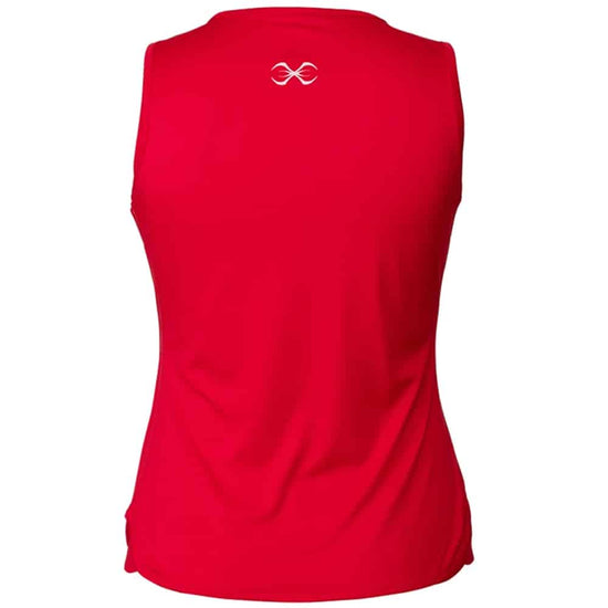 Sting Womens Mettle Boxing Singlet AIBA Approved Red Back