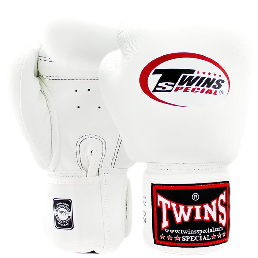 Twins Youth Muay Thai Boxing Gloves Muay Thai Gloves Twins Special White Small