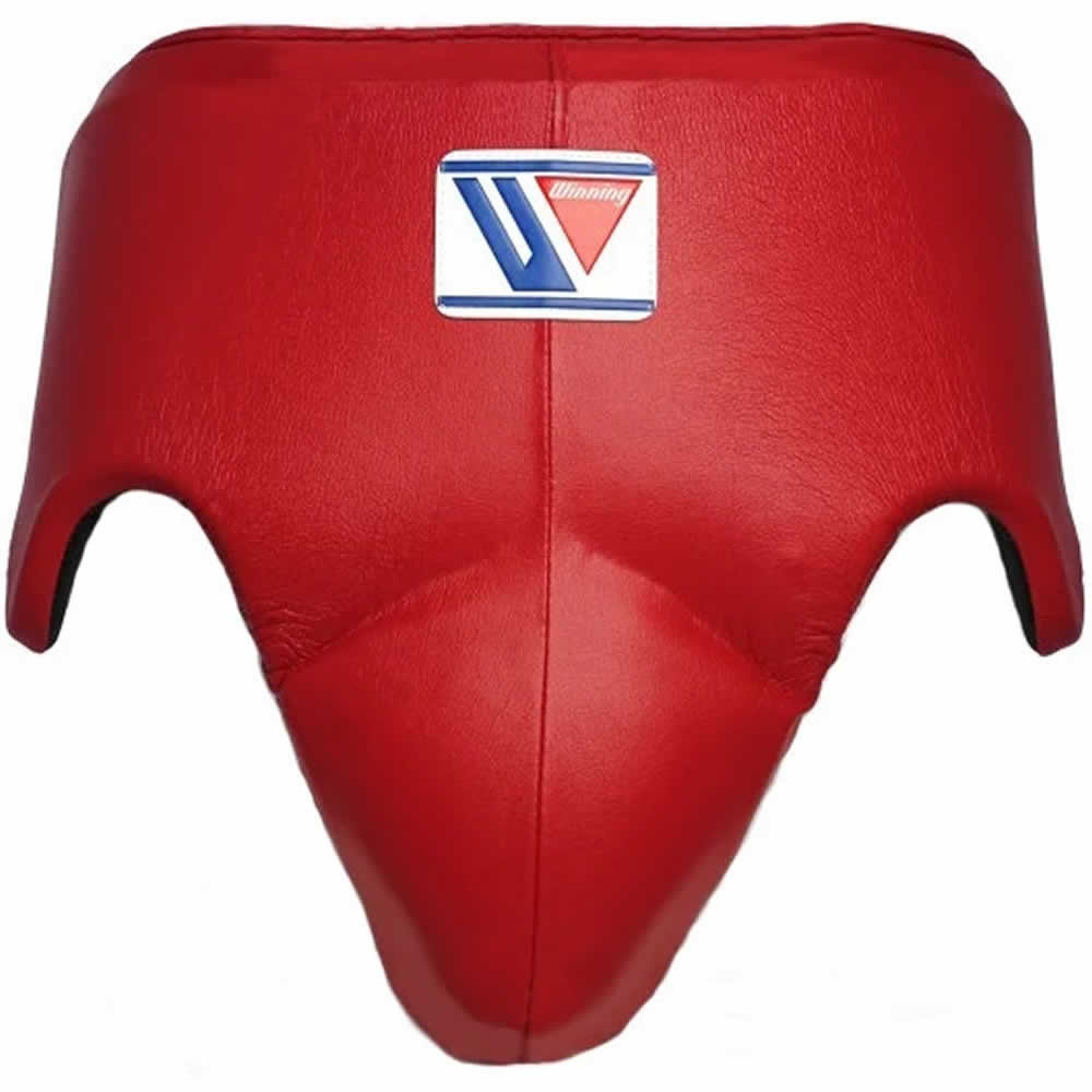 Winning CPS-500 Boxing Groin Guard Red Front