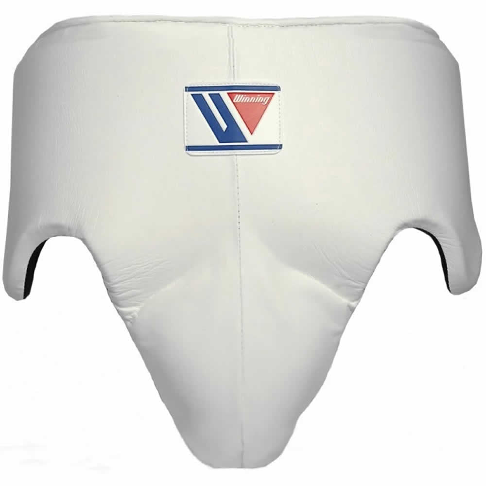 Winning CPS-500 Boxing Groin Guard White Front