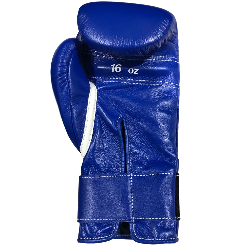 Winning MS- Velcro Boxing Gloves Blue Inner