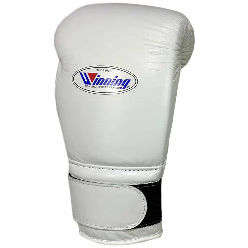 Winning MS- Velcro Boxing Gloves White Top