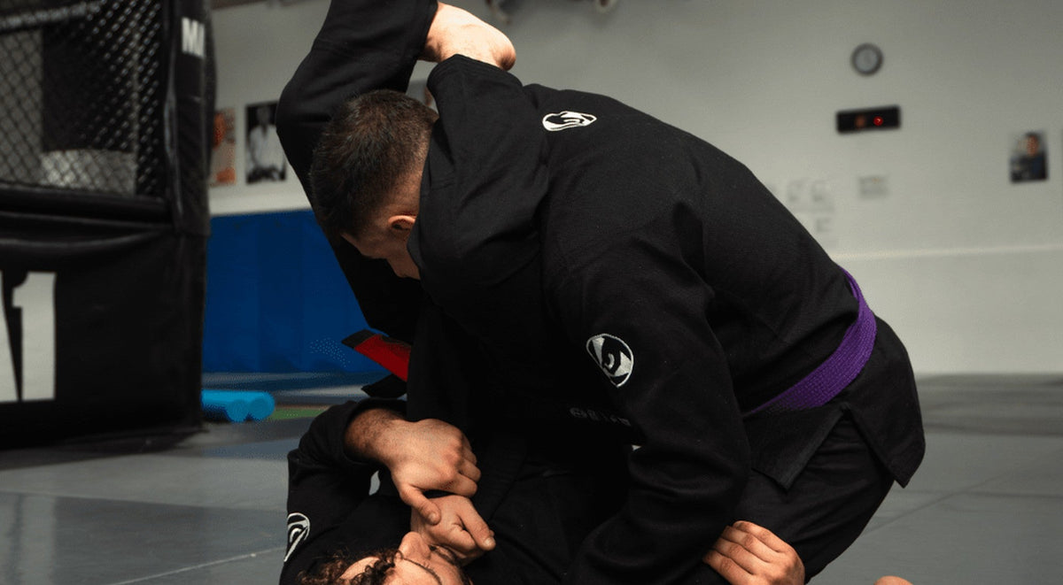 Bad Boy New Era Series BJJ gi in training