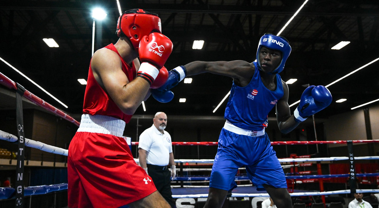 Golden Gloves 2026 — amateur boxers in action at the ring