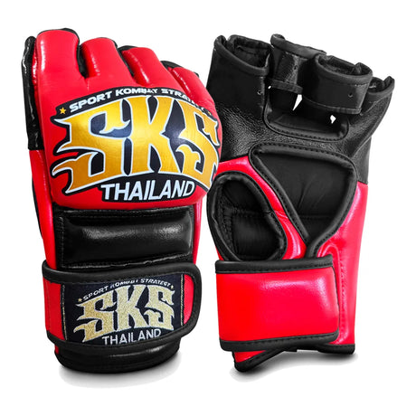 SKS MMA Gloves Red