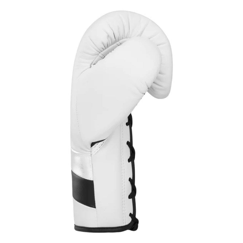 Adidas Adispeed 500 Pro Laced Boxing Gloves White/Black Boxing Gloves Adidas 
