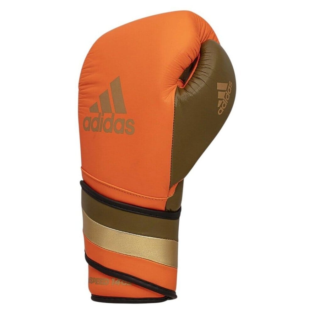 Adidas Adispeed 501 Limited Edition Pro Boxing Gloves Orange/Gold/Black Boxing Gloves Adidas 