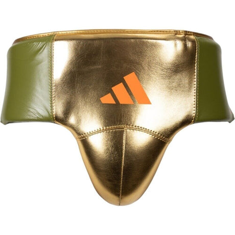 Adidas Adistar Pro Limited Editon Groin Guard Orange/Gold/Khaki Groin Guards Adidas Orange/Gold/Khaki Small 