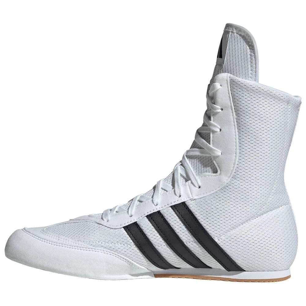 Adidas Box Hog II Boxing Boots White/Black Boxing Shoes Adidas White/Black US 5.0 