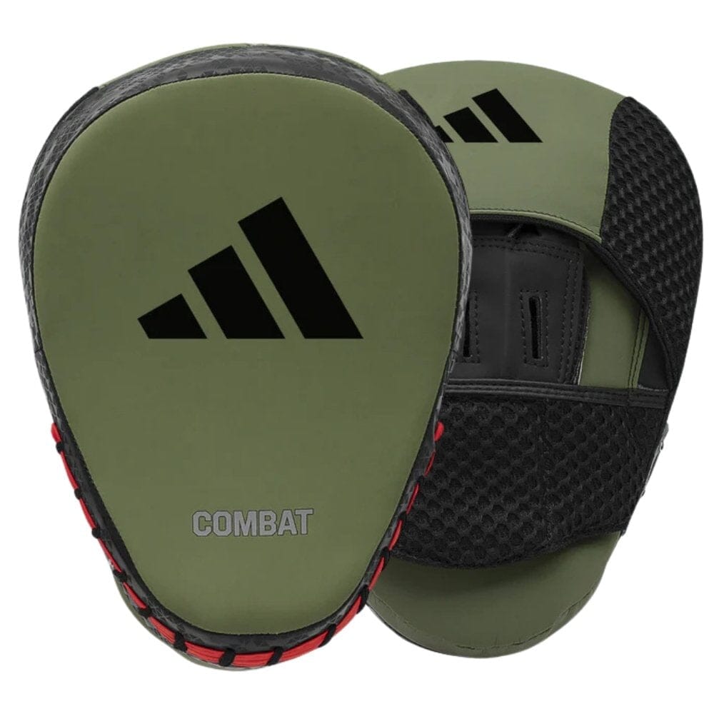 Adidas Combat 50 Focus Mitts Orbit Green Focus Mitts Adidas Orbit Green One size 