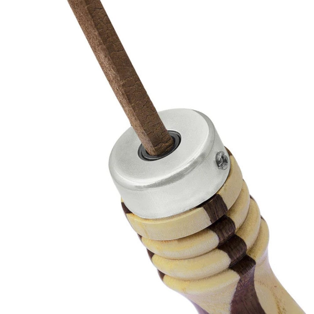 Adidas Leather Skipping Rope With Wooden Handles Brown Skipping Ropes Adidas 