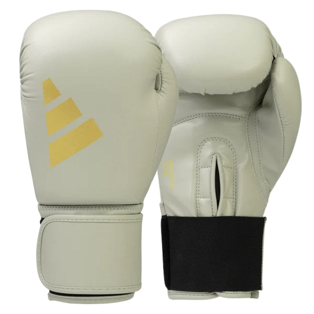 Adidas Speed 50 Gel Boxing Gloves Alumina/Gold Boxing Gloves Adidas Alumina/Gold 12oz 
