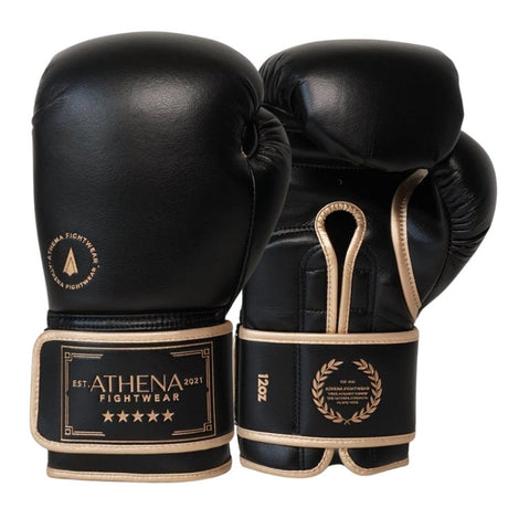 Athena Boxing Gloves Black/Gold