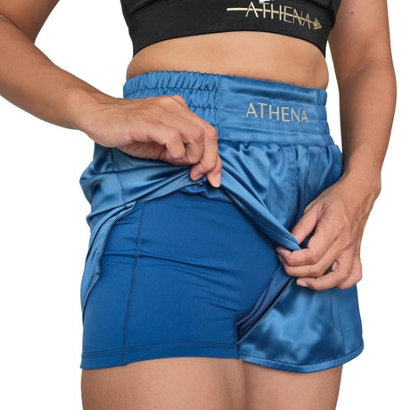 Athena Enyo Muay Thai Shorts Cerulean Muay Thai Shorts Athena 