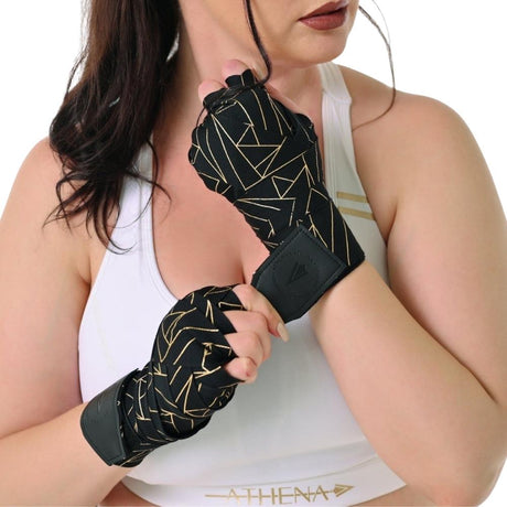 Athena Eris Black Hand Wraps