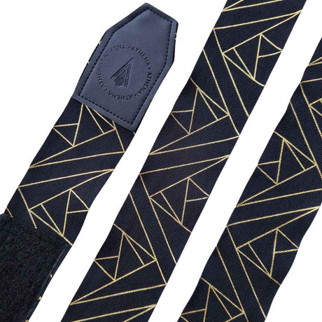 Athena Eris Black Hand Wraps unrolled