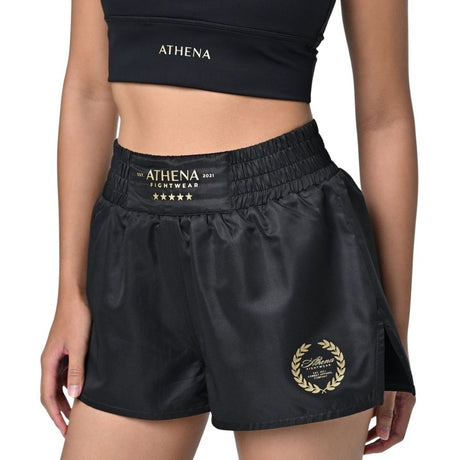 Athena Hera Boxing Shorts Black