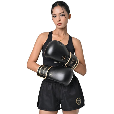 Athena Hera Boxing Shorts Black