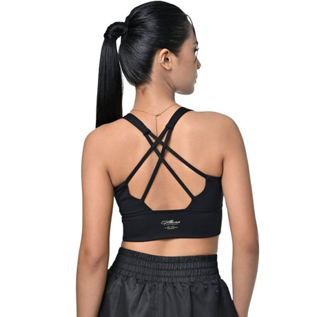 Athena Hera Crop Top Black