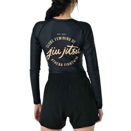 Athena Lua Nogi Rashguard V2 Black/Dijon