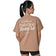 Athena Mila Boxing Oversized Graphic Tee Dune T-Shirts Athena Dune Small 