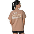 Athena Mila Boxing Oversized Graphic Tee Dune T-Shirts Athena Dune Small 