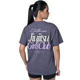 Athena Mila Jiujitsu Oversized Graphic Tee Storm Grey