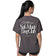 Athena Mila Muay Thai Oversized Graphic Tee Black Coffee T-Shirts Athena Black Coffee Small 