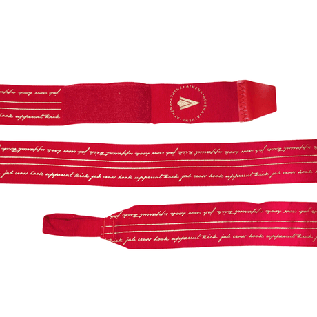 Athena Nerio Red/Gold Handwraps Hand Wraps Athena 